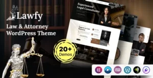 Lawfy – Law & Attorney WordPress Theme