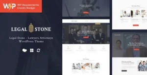 Legal Stone – Lawyers & Attorneys WordPress Theme