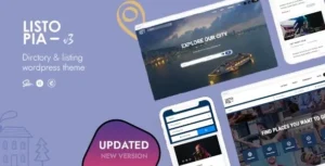 Listopia  – Directory, Community WordPress Theme
