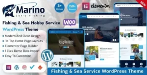 Marino – Fishing & Sea Hobby WordPress Theme