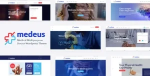 Medeus  – Medical Multipurpose Doctor WordPress Theme