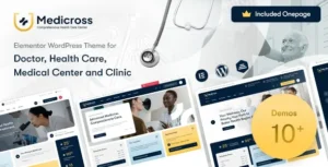 Medicross  – Medical WordPress Theme