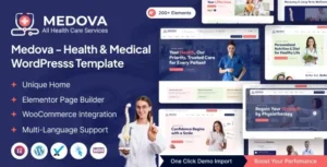 Medova  – Health & Medical WordPress Theme