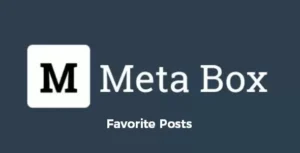 Meta Box Favorite Posts