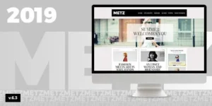 Metz  – A Fashioned Editorial Magazine Theme