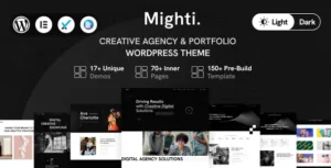 Mighti – Creative Agency & Portfolio WordPress Theme