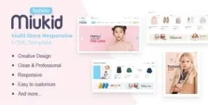MiuKid – Multi Store Responsive Shopify Theme