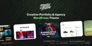 Mokko  – Creative Portfolio & Agency