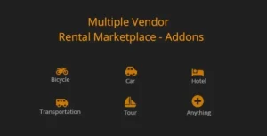 Multiple Vendor for Rental Marketplace in WooCommerce