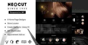 Neo Salon – Barber Shop WordPress Theme