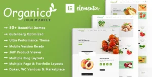 Organico – Organic Food WooCommerce WordPress Theme