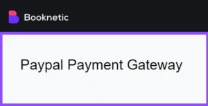 Paypal payment gateway for Booknetic