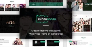 PhotoBooth  – Photography Portfolio WordPress Theme