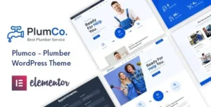 Plumco  – Plumber WordPress Theme