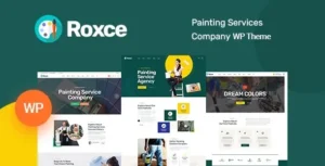 Roxce  – Painting Services WordPress Theme