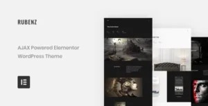 Rubenz  – Creative Portfolio AJAX WordPress Theme