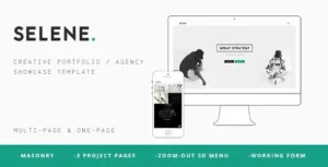 SELENE  – Creative Portfolio / Agency WP Theme