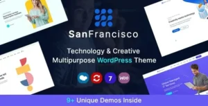 San Francisco  – IT Technology and Creative WordPress Theme