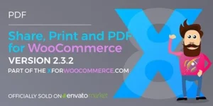 Share, Print and PDF Products for WooCommerce