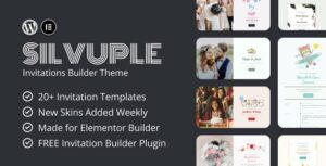 Silvuple Online Invitation Maker Theme