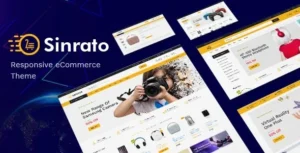 Sinrato  – Electronics Theme for WooCommerce WordPress