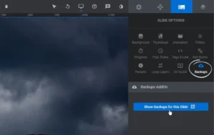 Slider Revolution Add-On Backups