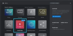 Slider Revolution Scroll Video Add-On