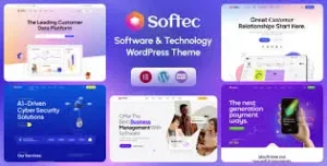 Softec – Software & Technology WordPress Theme + RTL