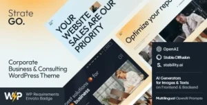 Stratego – Corporate Business & Consulting WordPress Theme