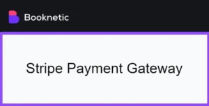 Stripe payment gateway for Booknetic