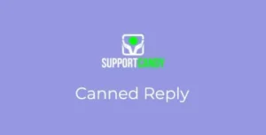 SupportCandy Canned Reply