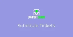 SupportCandy Schedule Tickets