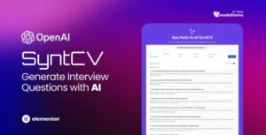 SyntCV – AI Interview Questions Generator