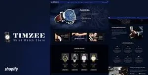 Timzee Shopify, Watch Store & Digital Clock Theme