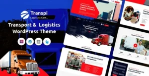 Transpi – Logistics and Transportation WordPress Theme