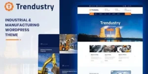 Trendustry – Industrial & Manufacturing WordPress Theme