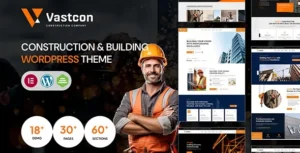 Vastcon – Construction & Building WordPress Theme