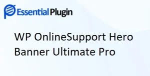 WP OnlineSupport Hero Banner Ultimate Pro