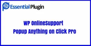 WP OnlineSupport Popup Anything on Click Pro