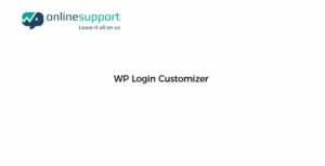 WP OnlineSupport WP Login Customizer