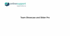 WP OnlineSupport WP Team Showcase and Slider Pro
