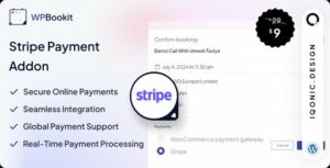 WPBookit Stripe Payment Addon