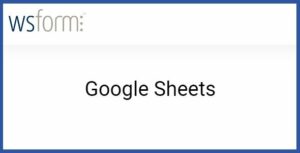 WS Form PRO Google Sheets