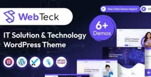 Webteck  – IT Solution and Technology WordPress Theme