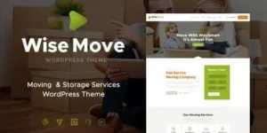 Wise Move  – Relocation and Storage Services WordPress Theme