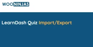WooNinjas LearnDash Quiz Import Export
