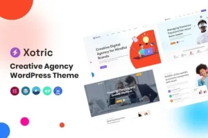 Xotric  – Creative Agency WordPress Theme + RTL