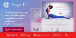 Yoga Fit- Sports & Fitness WordPress Theme