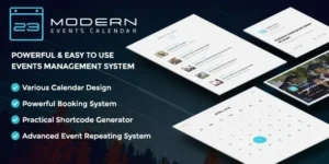 Modern Events Calendar Pro