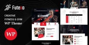 Futexo  – Fitness & Gym WordPress Theme + RTL